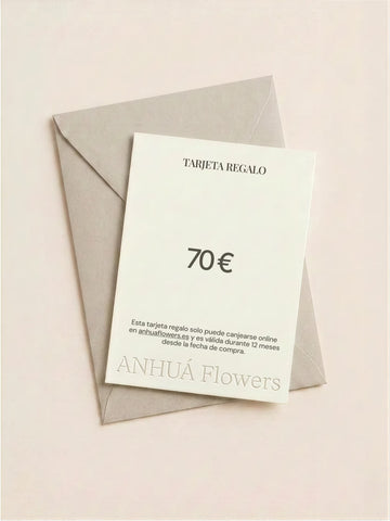Tarjeta regalo de ANHUÁ Flowers